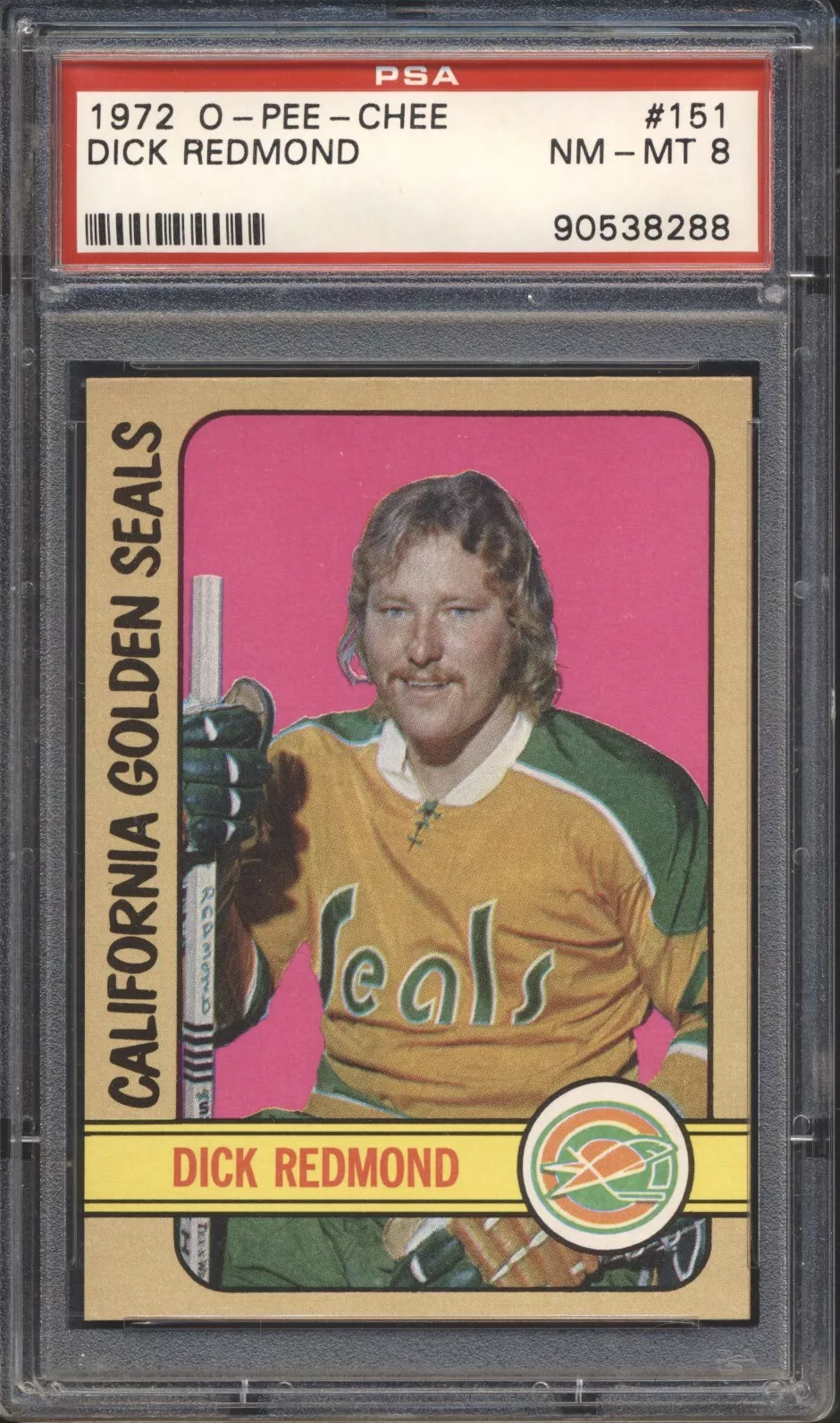 Dick Redmond trading card