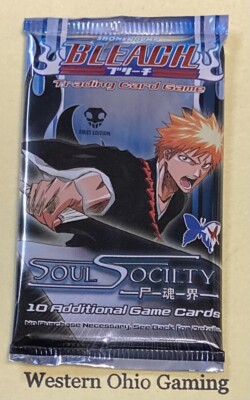 Bleach TCG Soul Society 1st Edition Booster Pack NEW CCG Trading Card Game
