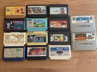 Nintendo Famicom FC NES Game software Lot 12 Night Gundam