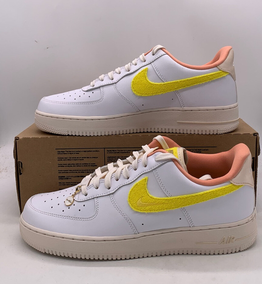 Nike Air Force 1 '07 LX Mini Mama Yellow Sneakers DV2183-100