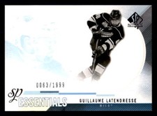 2010-11 SP Authentic #159 Guillaume Latendresse Minnesota Wild 0063/1999
