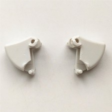 White LT RT Buttons Parts Replacement for The Xbox 360 Controller
