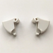 White LT RT Buttons Parts Replacement for The Xbox 360 Controller
