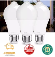 3Pcs 6W PIR Motion Sensor LED Lamp Bulb Infrared Detection Light E27 IMPORT PAID
