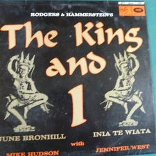 LP vinyl record THE KING AND I, June Bronhill, Inia Te Wiata 1965, MFP mono 1064