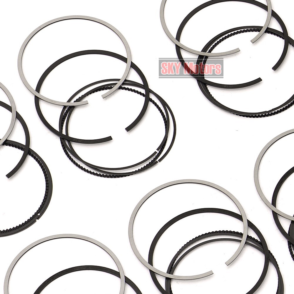 6x Piston Rings Set For BMW 325i 330Ci E46 E39 E60 E61 E83 M54B25