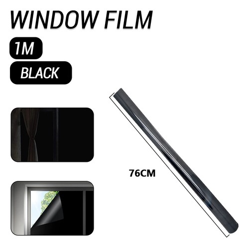 Total Light Blackout 100% Privacy Window Film Tinting Tint Sticker 76/90cm 1-5M - Picture 17 of 20