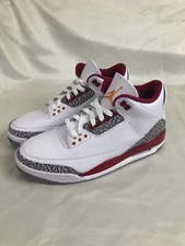 Mid-Top Jordan Air Jordan 3 Retro "Cardinal Red" Men's Basketball Shoes