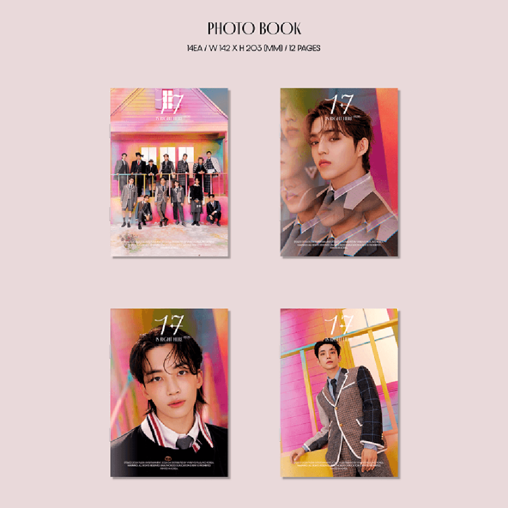 SEVENTEEN Best Album 17 IS RIGHT HERE Deluxe ver. Official K-POP