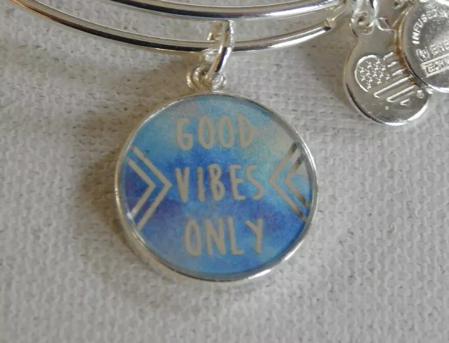 Alex and ani good vibes best sale only