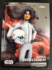 2024 Topps Chrome Star Wars Ezra Bridger Card 125