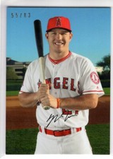 2018 Transcendent MIKE TROUT 1969 TOPPS HISTORY 55/83 MT-69TS VIP PARTY 2019