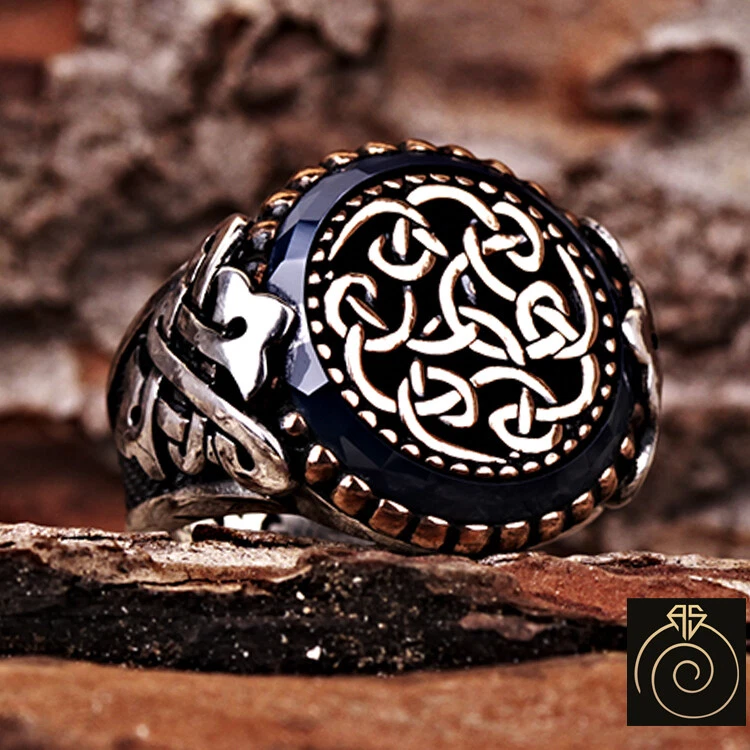 Black Diamond Infinity Ring | Bijoux Majesty