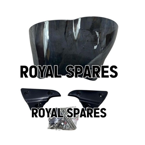 "URBAN FLYSCREEN" FIT FOR ROYAL ENFIELD SHOTGUN 650 - Express Shipping. - Picture 4 of 14