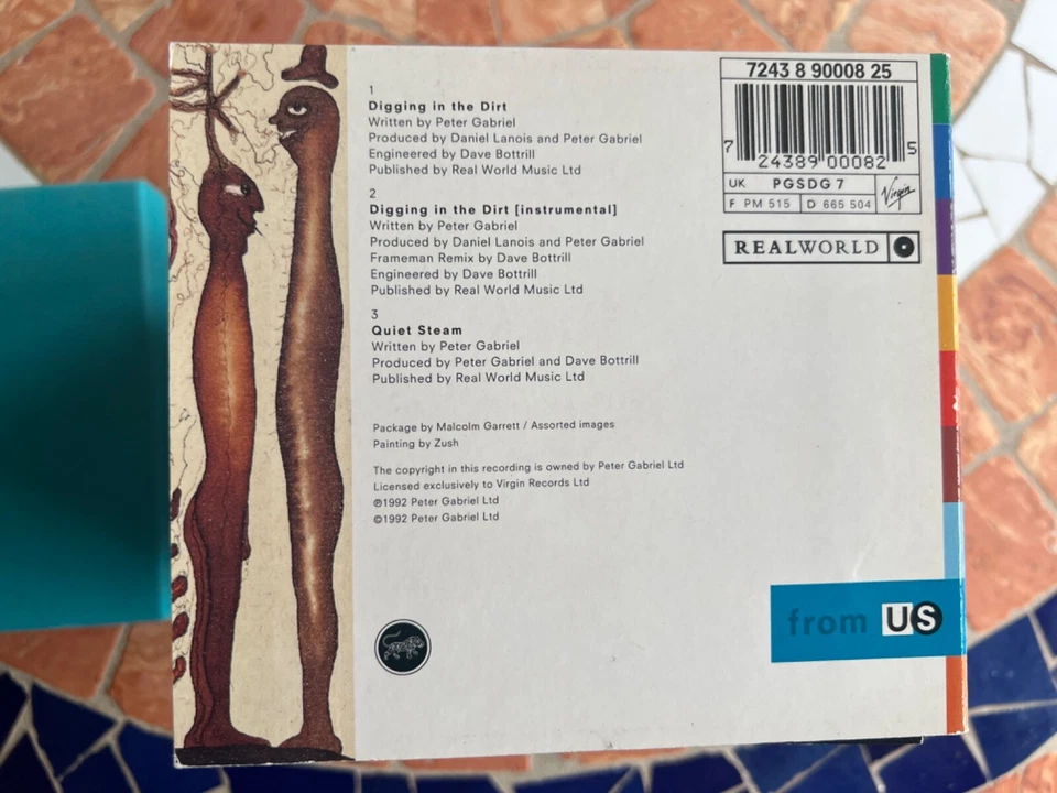 PETER GABRIEL: 21 x CD y DVD singles Foto 4 de 4