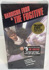 The Fugitive VHS 1993 Harrison Ford Tommy Lee Jones Suspense Action Movie Tape