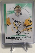 2024-25 SP Authentic Joel Blomqvist Green Limited Future Watch /199