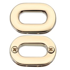 2Pcs 5/8 Inch Screw Together Grommets Gold 