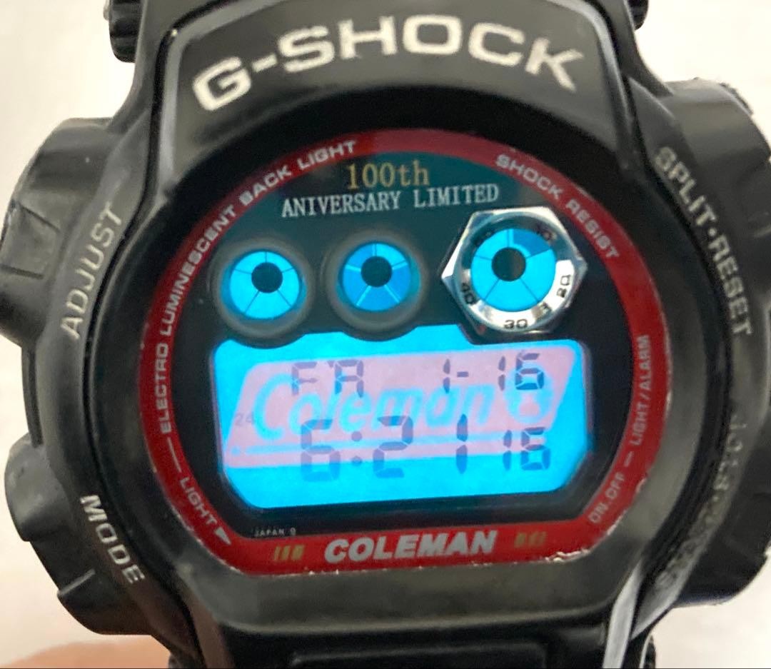G-Shock DW-8400 Mudman Coleman 100th Anniversary Limited Edition
