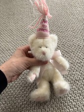 Baby Boyds Happy 1st First Birthday Bear Tedd...