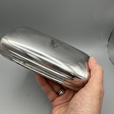 ANTIQUE EPBM SILVER BOX. W. LEUCHARS (Asprey) Shaving soap box J Dixon