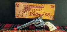Vintage Nichols Stallion 38 6 Original Toy Bullets Original Box Works 100