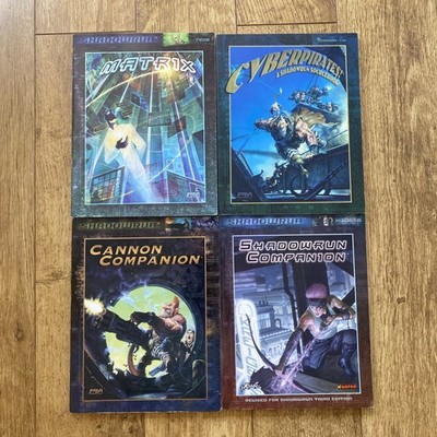 Shadowrun RPG Bundle Regelbuch und Szenarien und Quellenbuch von FASA & Fanpro