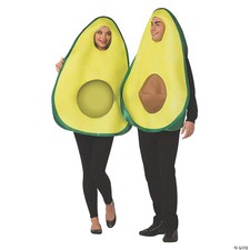 Avocado adult couples costume
