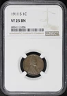 1911-S Lincoln Wheat Cent NGC VF-25 BN - Low Mintage, Scarce Semi-Key Date!