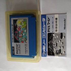 Devil World W/box Instruction FC Cartridge Nintendo Famicom Tested