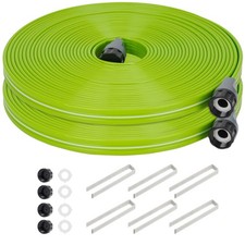 Sprinkler Soaker Hose 50FT 2Pack, Watering Hose with Holes, High-Efficiency S...