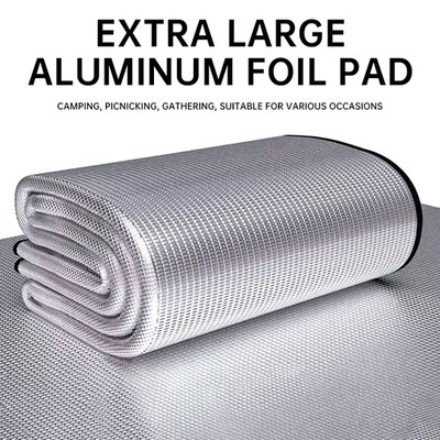 Outdoor Camping Schaumstofffolie Matte Tragbar Feuchtigkeitsbeständig Pad Picknick Strand Matte Alumi