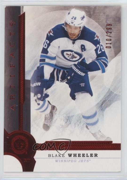 2016-17 Upper Deck Artifacts Ruby 10/299 Blake Wheeler #100 0gy4