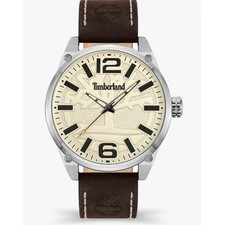 Orologio Uomo Timberland Ripley-z TDWGA9000701 Quadrante Crema