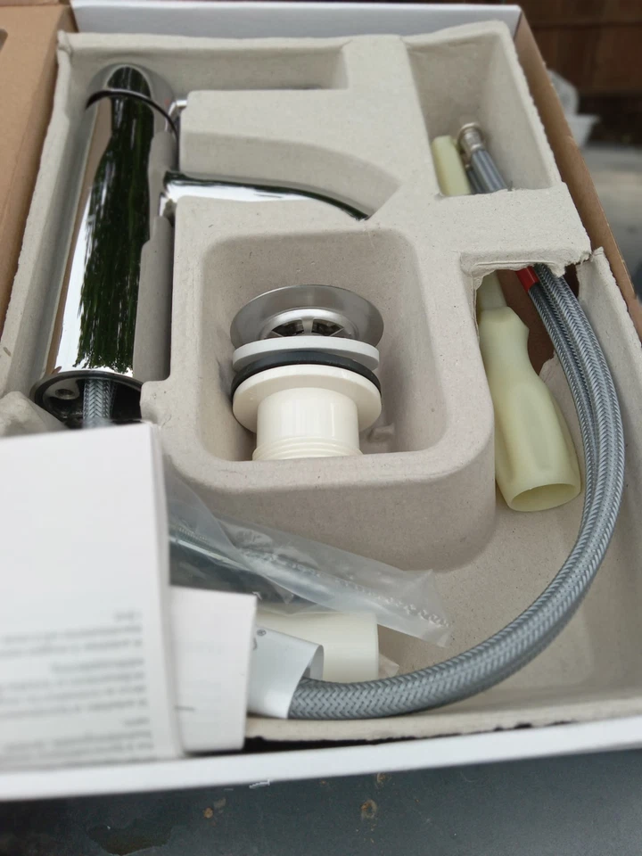 宜家 Dalskar 22399 铬单杆龙头 202.812.97 全新  — 第 2/4 张图片