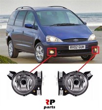 Für Ford Galaxy 2000 - 2006 Neu Vorne Stoßstange Nebelscheinwerfer Lampe Paar