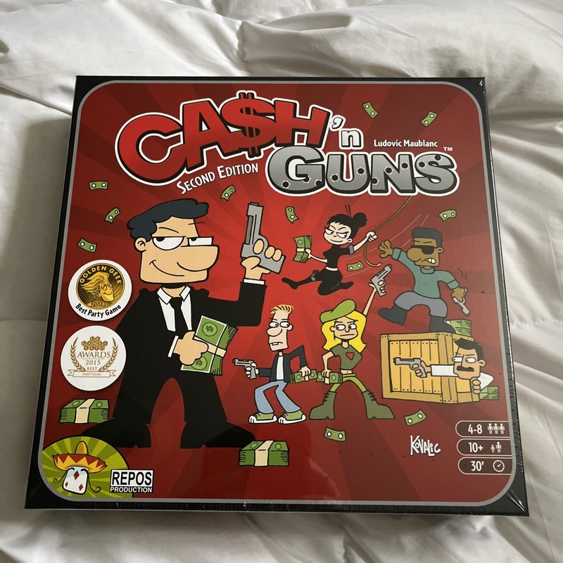 Cash n Guns Second Edition NEW! Free Shipping!