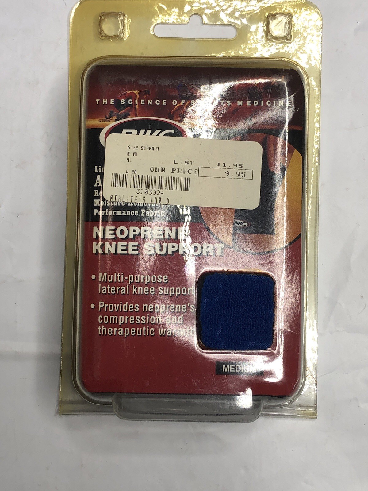 Neoprene Knee Support - Black - Medium
