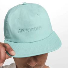 Nike AIR JORDAN PRO CAP ADJUSTABLE UNSTRUCTURED HAT Mineral L/XL HQ9231-309