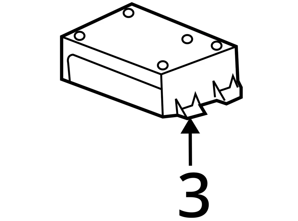 Módulo de control de comunicación Pontiac G6 2007-2008 ATS49 Foto 3 de 3