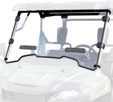 SAUTVS Front Windshield for Honda Pioneer 700-2 700-4 2014-2026  Hard Coated...