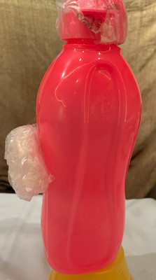 Tupperware _ Trinkflasche EcoEasy 2L  mit Griff to GO lachs