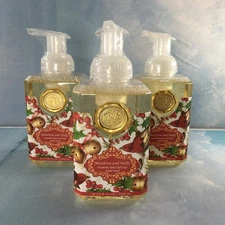 Michel Design Works Mistletoe & Holly Foaming Hand Soap, 3 Pack, 17.8 oz Each