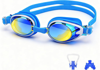 Kinder Schwimmbrille Taucherbrille Kinder 3-14 Jahre,Antibeschlag,Uv-Schutz Komf