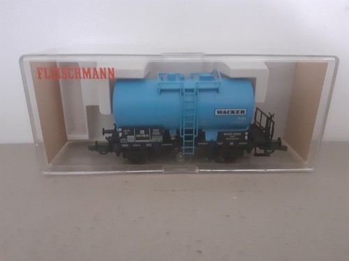 Fleischmann 5415 K DB III Kesselwg. BrBü WACKER H0/DC-OVP, C8-wie neu, Roco-KK | Condition: Neu