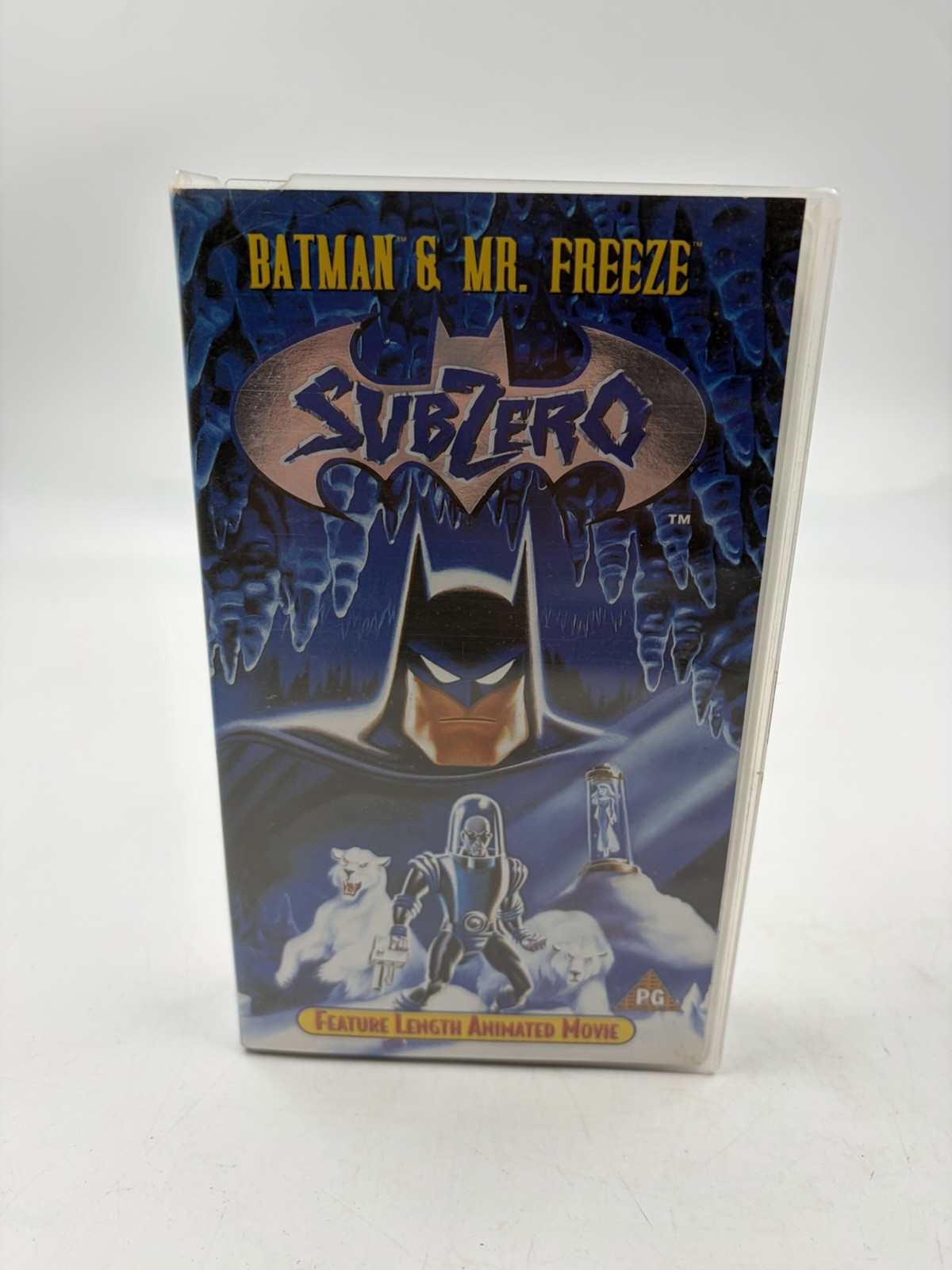 Batman And Mr Freeze: Sub Zero (VHS 1998) PAL UK Video DC Comics