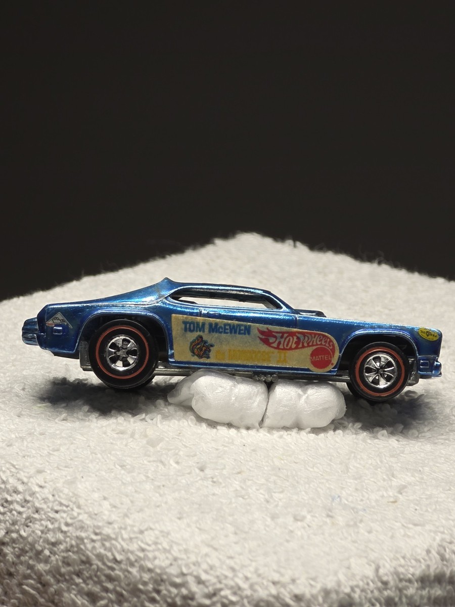 1969 HOT WHEELS REDLINE Tom McEwen/Mongoose Funny Car-Light Blue