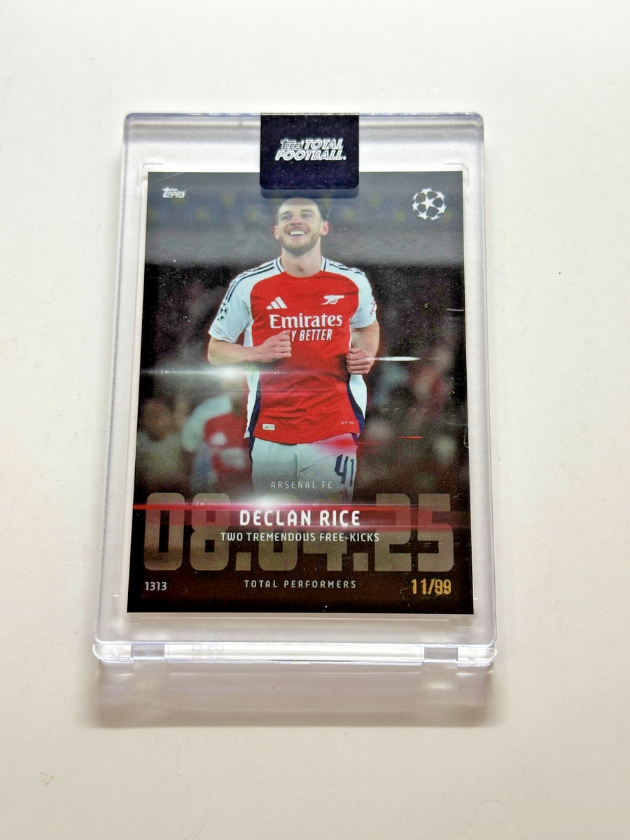 2024-25 Topps Total Football Declan Rice #1313 Total Performers