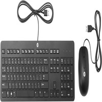 Hp Usb Slim Business Set Tastatur Maus Kabelgebunden Schwarz Qwerty Italienisch