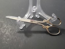 Antique 1900-1915 F.W. Sheldon & Co Pocket Scissors Germany Nickel Plated